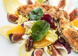 Wintersalat mit Austernpilzen