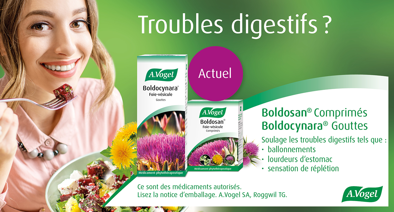 PUBLICITÉ Boldosan Comprimés, Boldocynara Gouttes PUBLICITÉ Boldosan Comprimés, Boldocynara Gouttes