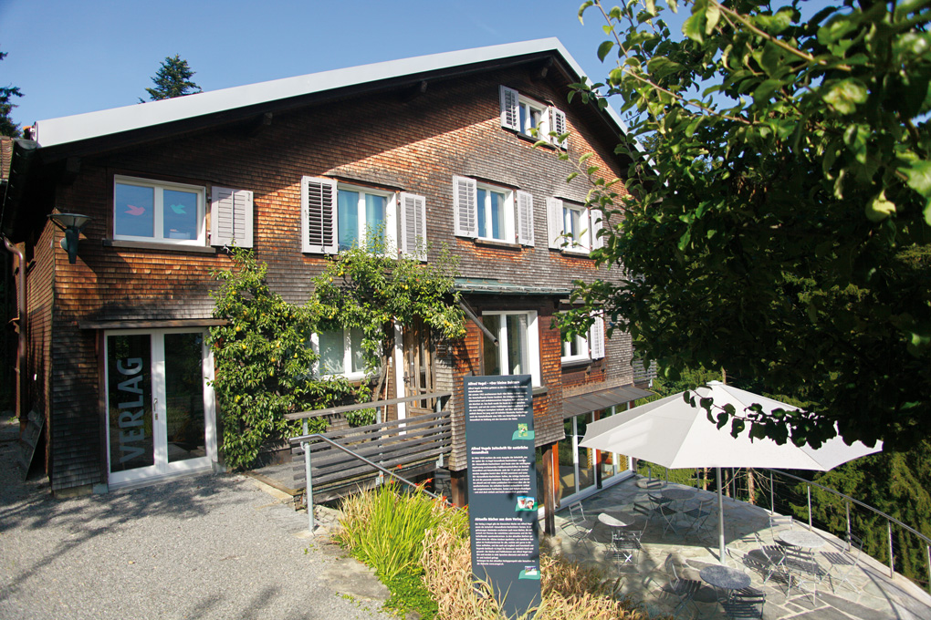 Gebäude Verlag A.Vogel Teufen, 2022 (Foto: Verlag A.Vogel)