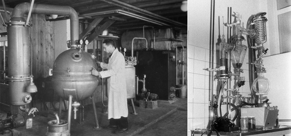 Alfred Vogel's \"kleine Fabrik\" (Foto: Verlag A.Vogel)