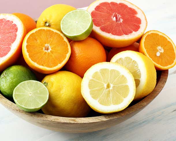 Les agrumes sont très riches en Vitamine C (photo : fotolia) Les agrumes sont très riches en Vitamine C