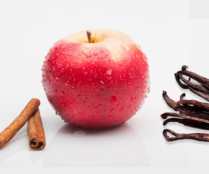 Zimt, Apfel, Vanilleschote