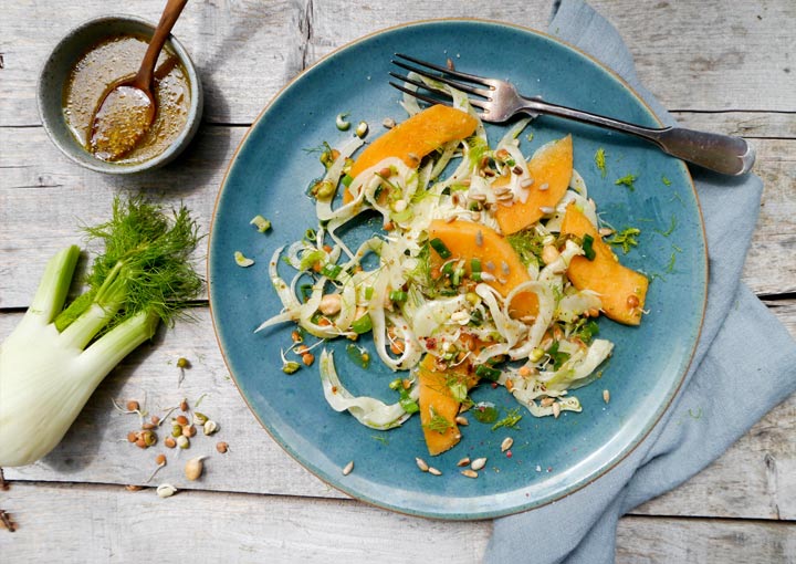 Fenchel-Melonensalat Assata Walter