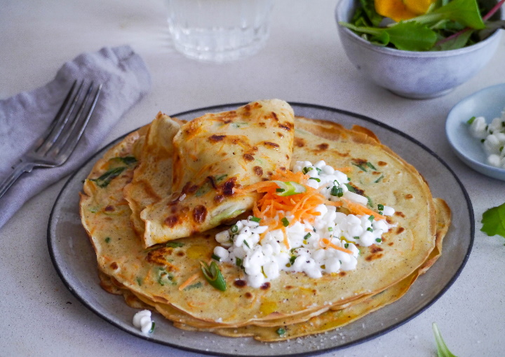 Karotten-Crepe