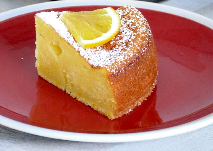 Orangenkuchen Olivenöl