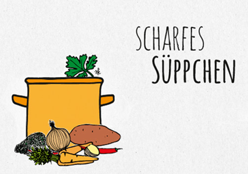 scharfe Suppe