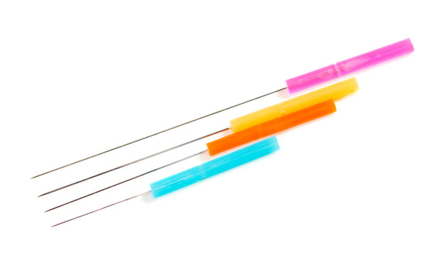 aiguilles d'acupuncture (Shutterstock)
